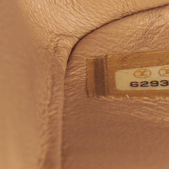 Chanel Lambskin Quilted Medium Double Flap Beige 9 of 9