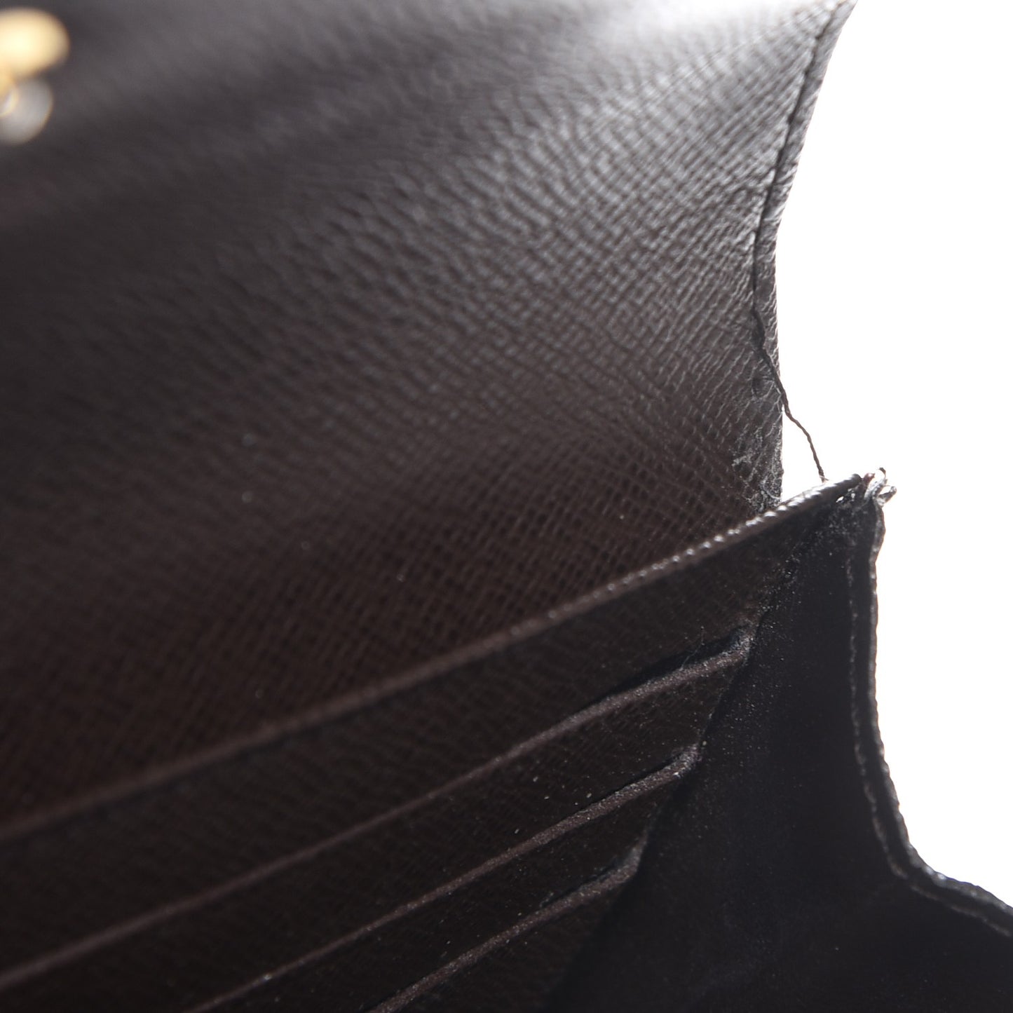 Damier Ebene Sarah Wallet