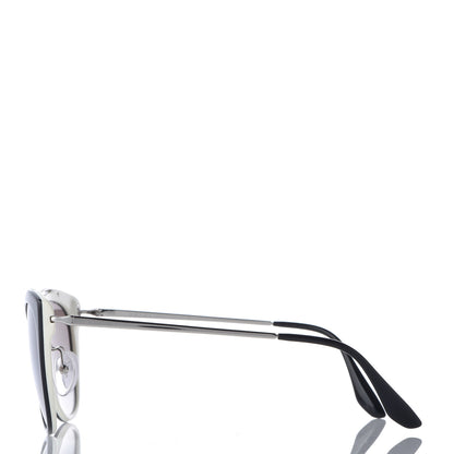 Prada Cat Eye Sunglasses SPR 20U Black 3 of 9