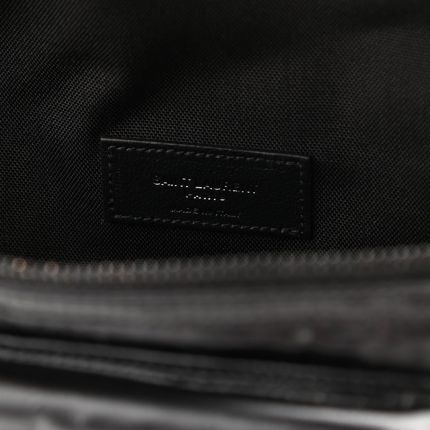 Nylon Logo Ripstop Body Belt Bag Black