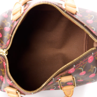 Louis Vuitton Monogram Cerises Speedy 25 5 of 16