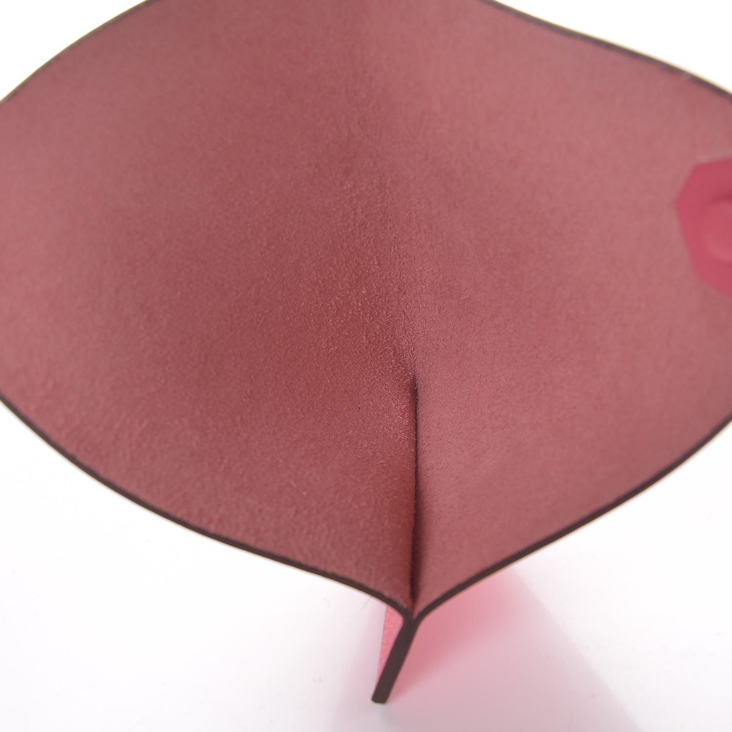 Hermes Epsom Tarmac PM Passport Holder Rose Azalee 5 of 7