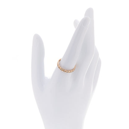 Chanel 18K Beige Gold Diamond Mini Coco Crush Ring 60 9 2 of 5