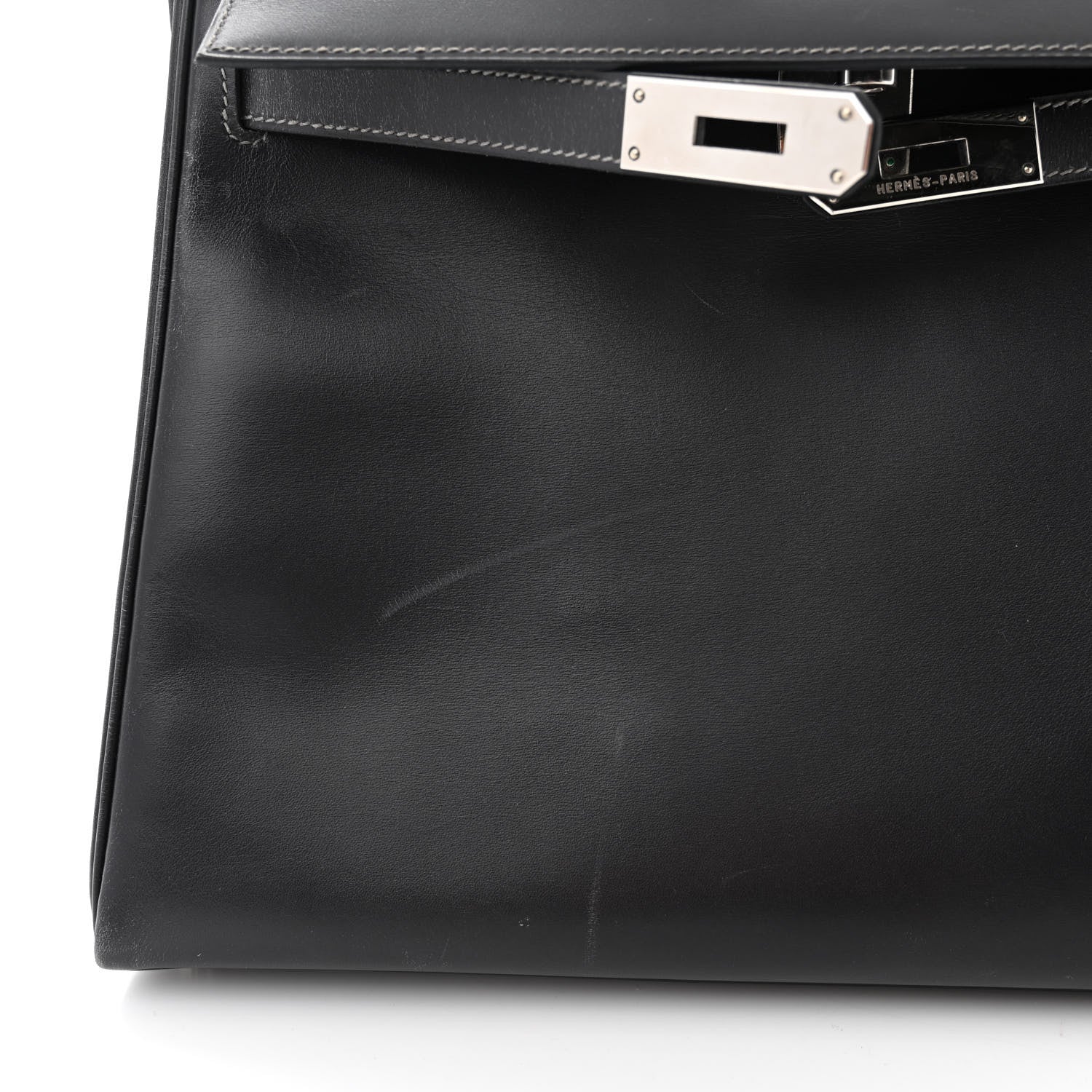 Hermes Box Kelly Retourne 32 Graphite 13 of 15