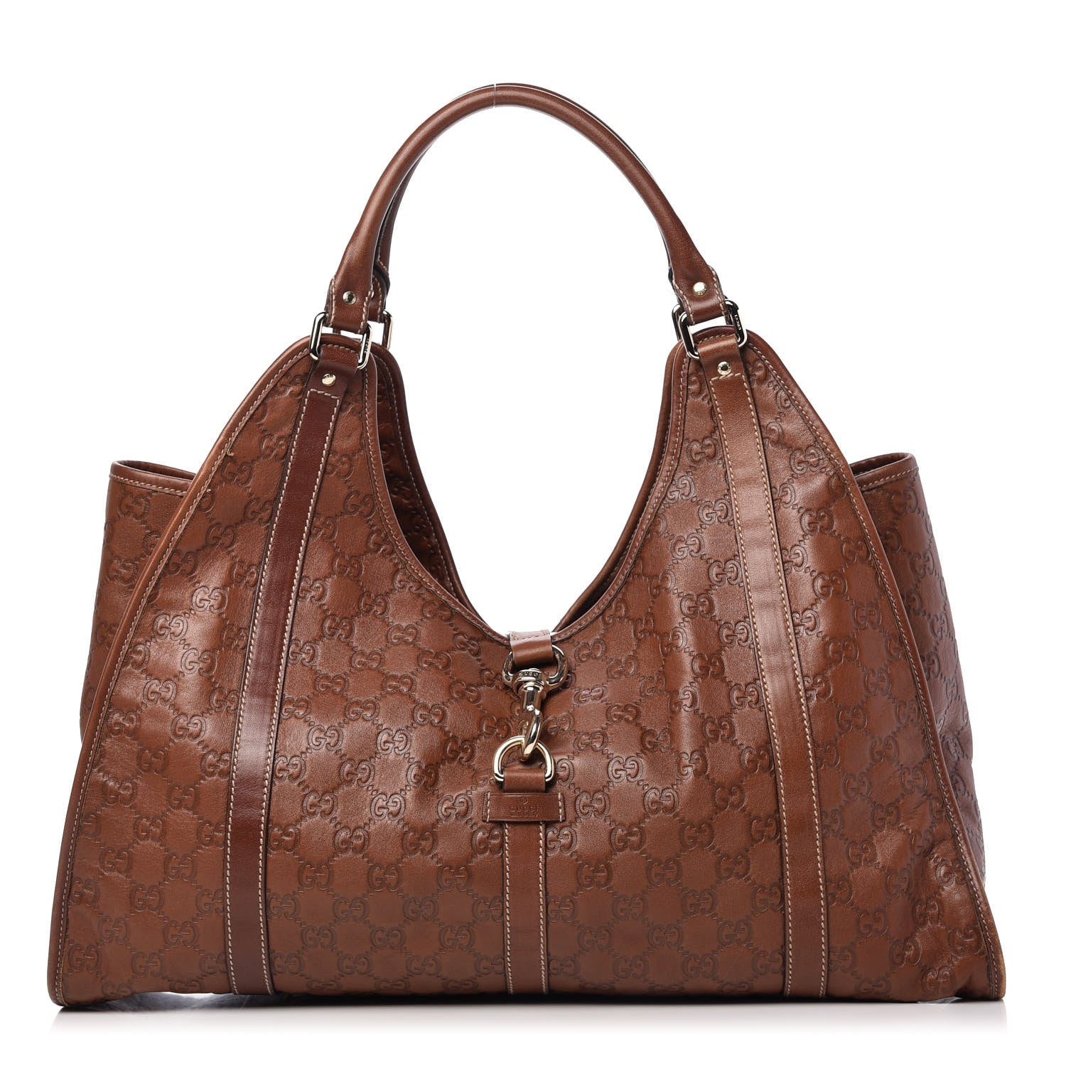 Gucci Guccissima Large Joy Shoulder Bag Brown 1 of 10