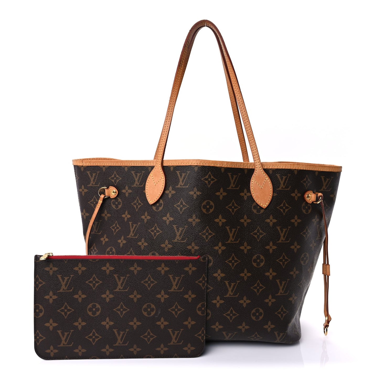 Monogram Neo Neverfull MM Cherry