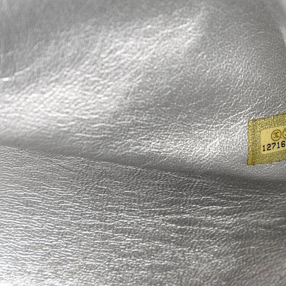 Chanel Metallic Lambskin Quilted 2.55 Reissue 227 Flap Silver 7 of 11