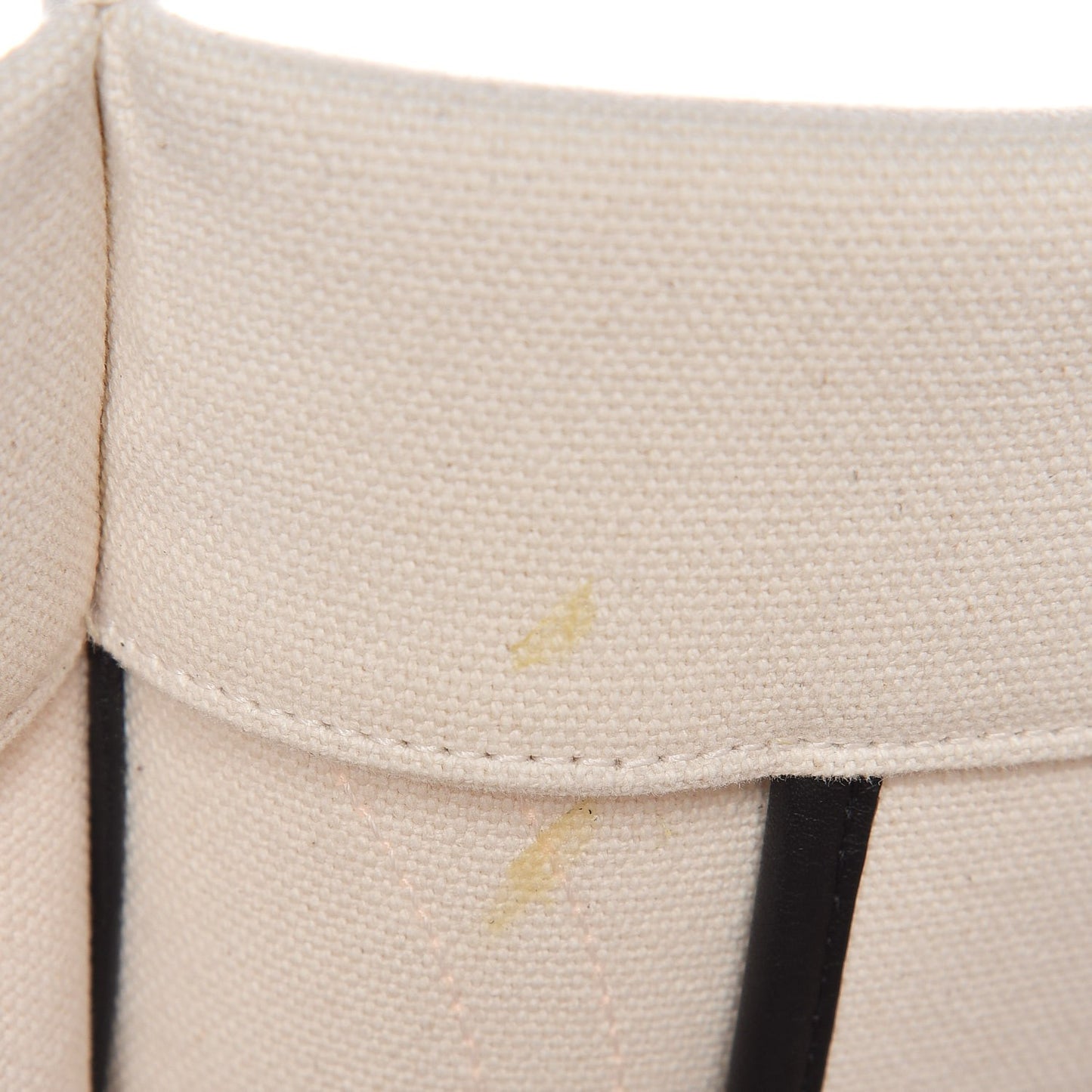 Cotton Canvas Medium Phantom Luggage White