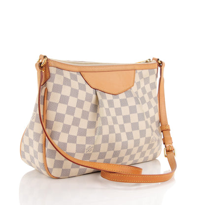 Louis Vuitton Damier Azur Siracusa PM 3 of 9