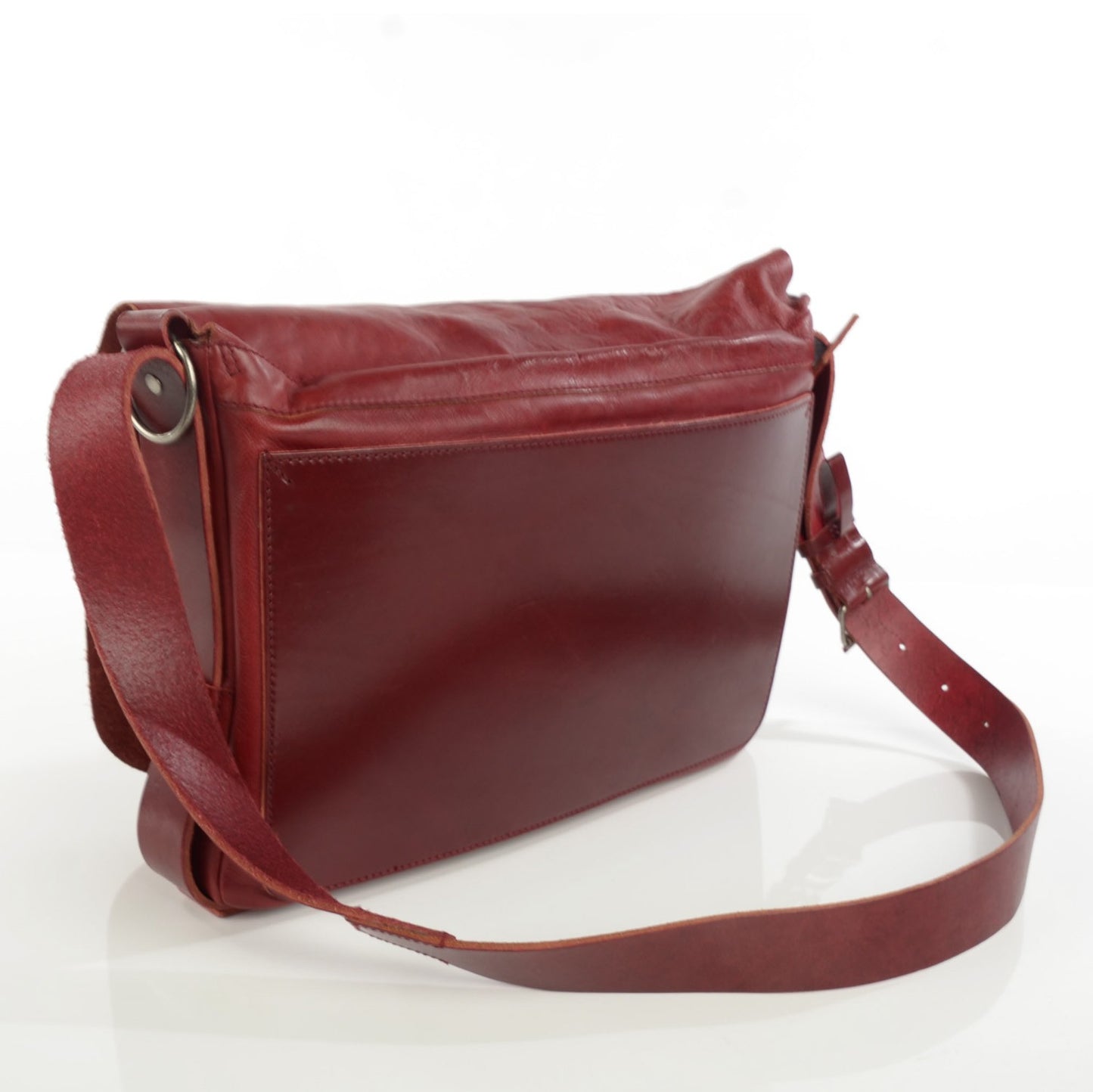 Leather Mens Messenger Bag