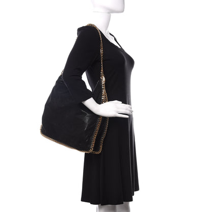 Stella McCartney Shaggy Deer Falabella Hobo Black 2 of 10