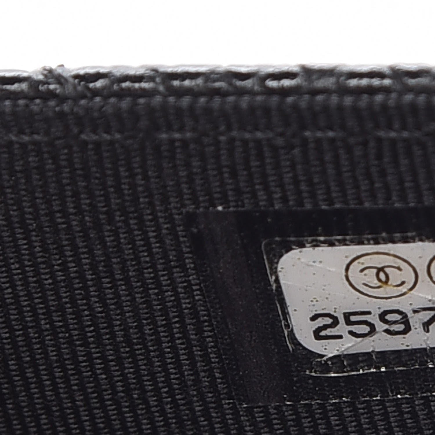 Chanel Caviar Quilted Flap Card Holder Black 8 of 9