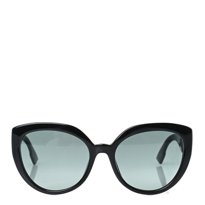 Christian Dior Acetate DDiorF Cat Eye Sunglasses Black 2 of 7