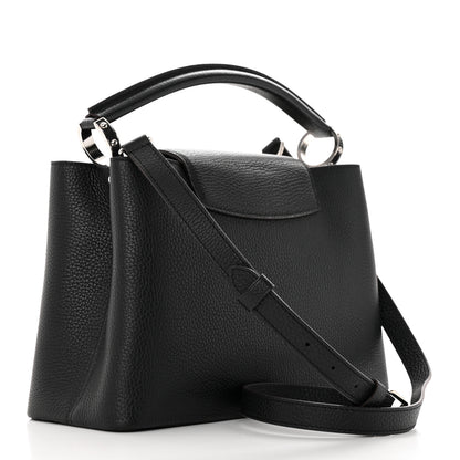 Louis Vuitton Taurillon Capucines PM Black 3 of 12