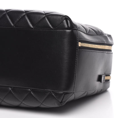 Chanel Lambskin Quilted Large Trendy CC Bowling Bag Black 10 of 11