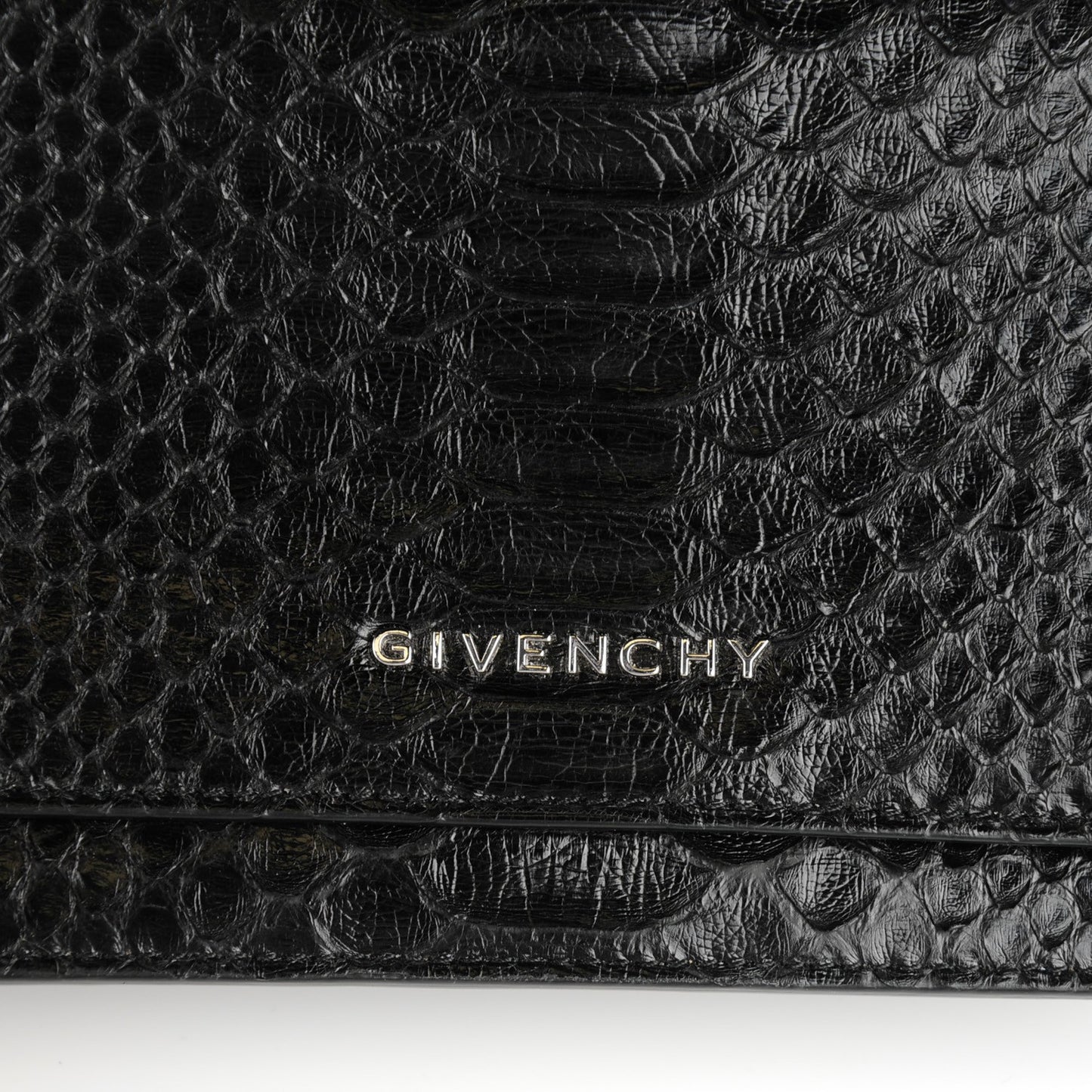 Python Pandora Chain Wallet Black