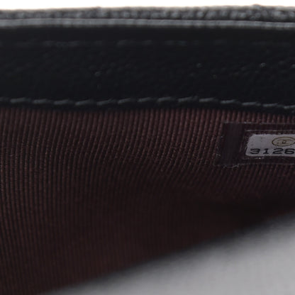 Chanel Caviar Quilted Flap Phone Holder With Chain Black 9 of 11