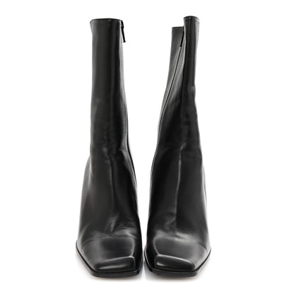 Prada Nappa Ankle Zip Boots 36 Black 3 of 8