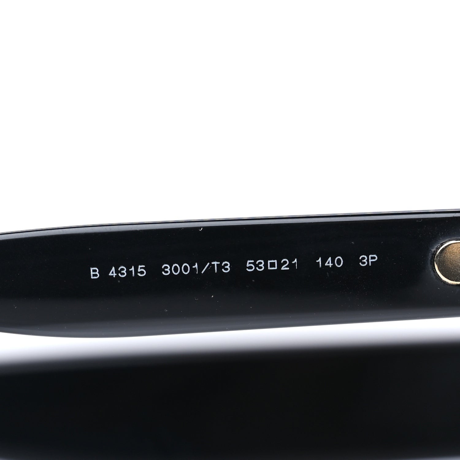Burberry Acetate Oversized B4315 TB Sunglasses Black 5 of 7