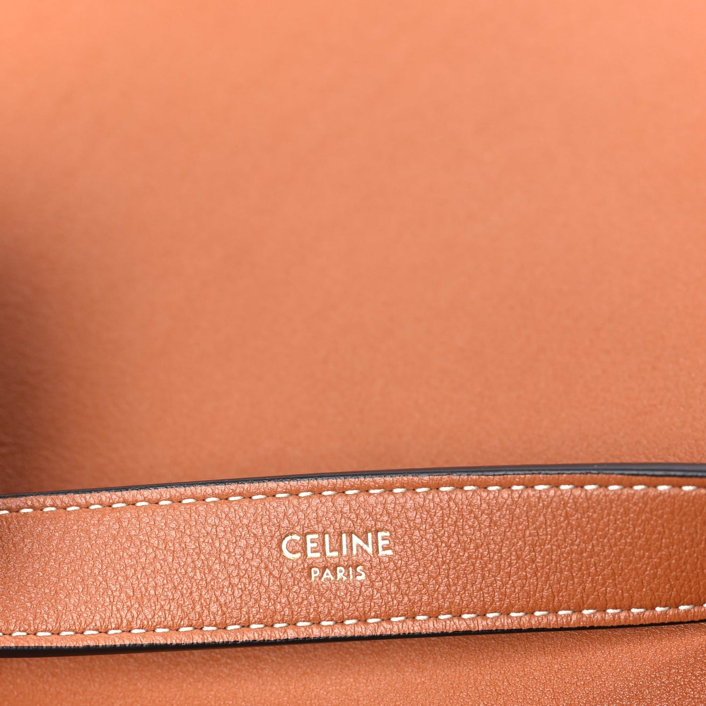 Supple Calfskin Large Triomphe Heloise Shoulder Bag  Tan