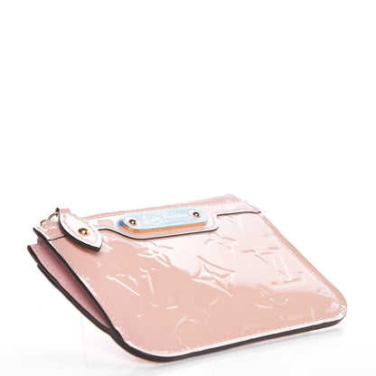 Louis Vuitton Vernis Key Pouch Rose Ballerine 4 of 7