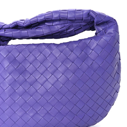 Bottega Veneta Nappa Intrecciato Teen Jodie Hobo Purple 6 of 8