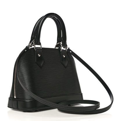 Louis Vuitton Epi Alma BB Black 3 of 12