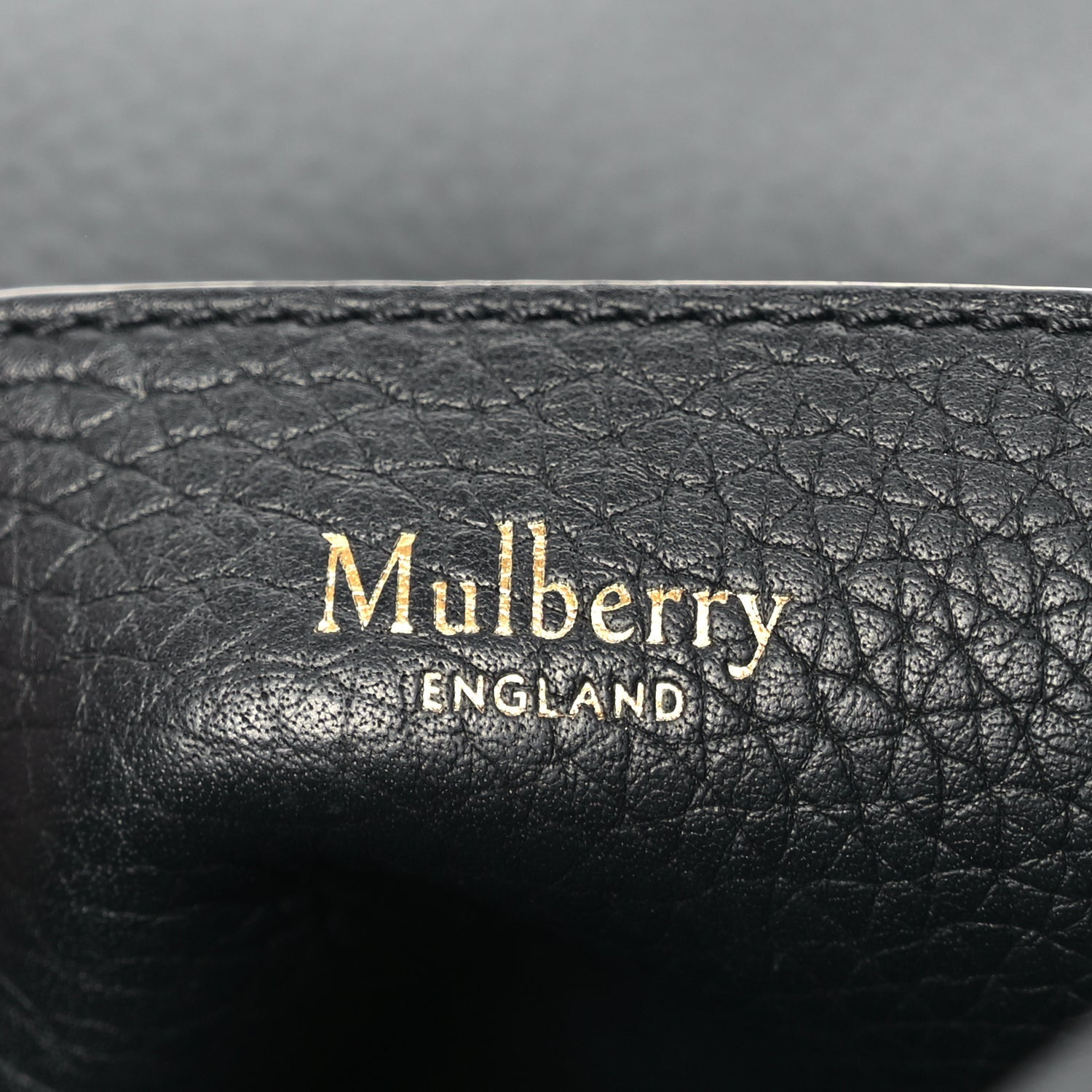 Mulberry Heavy Grain Alexa Black 5 of 8