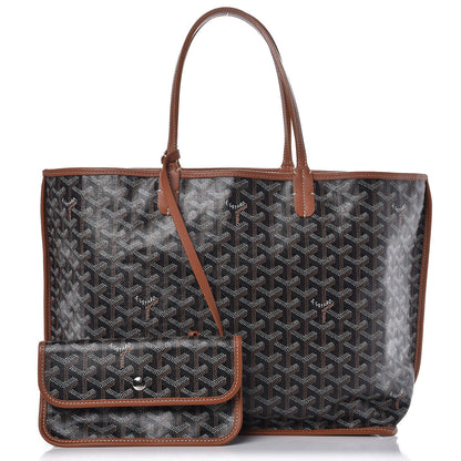 Goyard Goyardine Reversible Anjou PM Black Gold 1 of 9