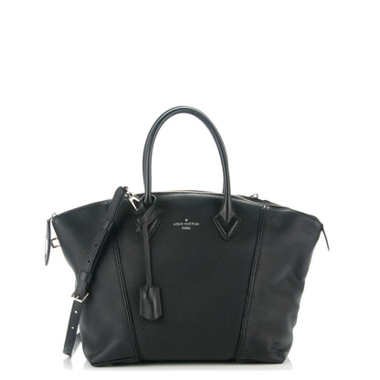 Louis Vuitton Veau Cachemire Soft Lockit PM Black 1 of 7