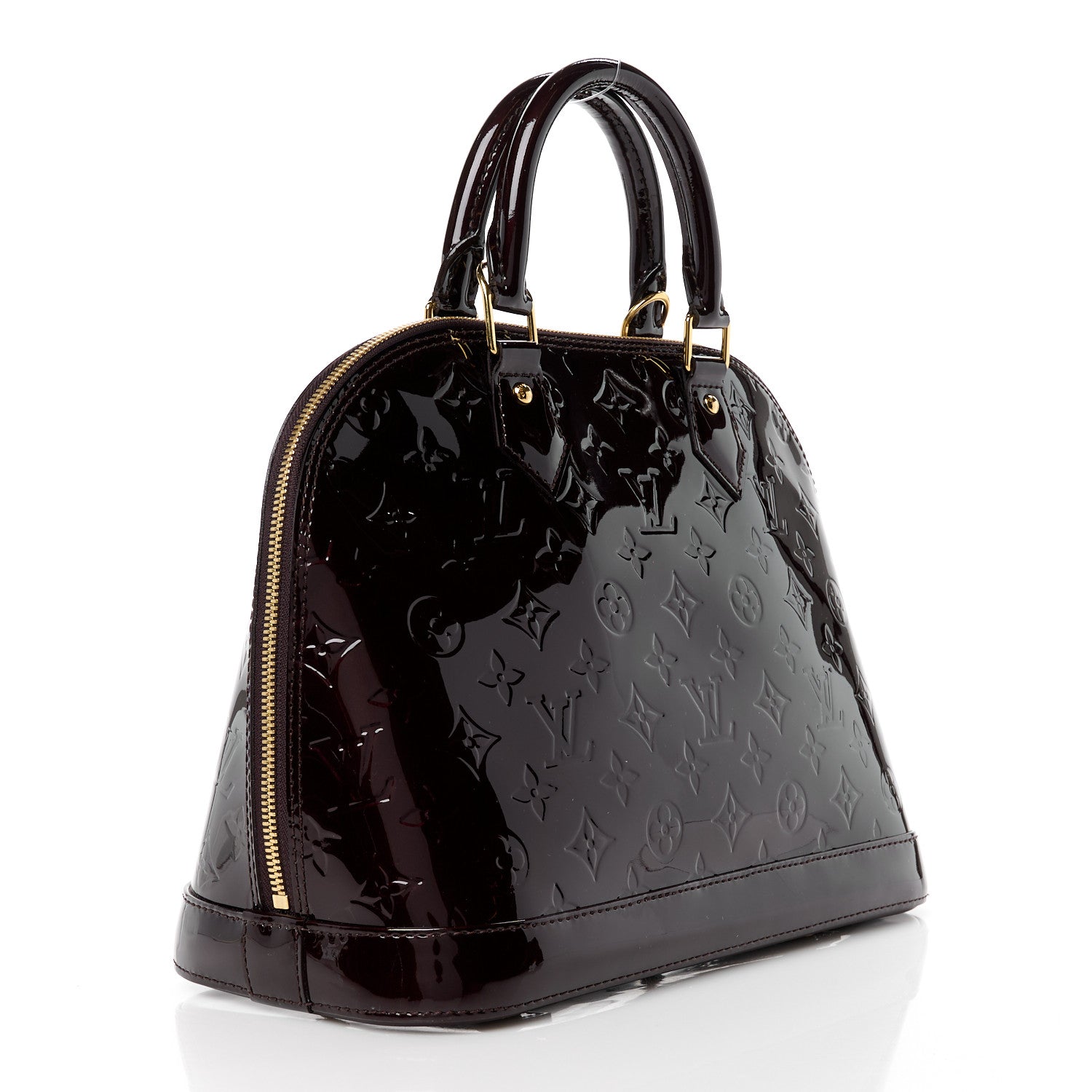 Louis Vuitton Vernis Alma PM Amarante 3 of 11