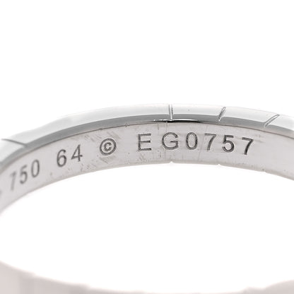 Cartier 18K White Gold Lanieres Ring 64 10.75 5 of 5