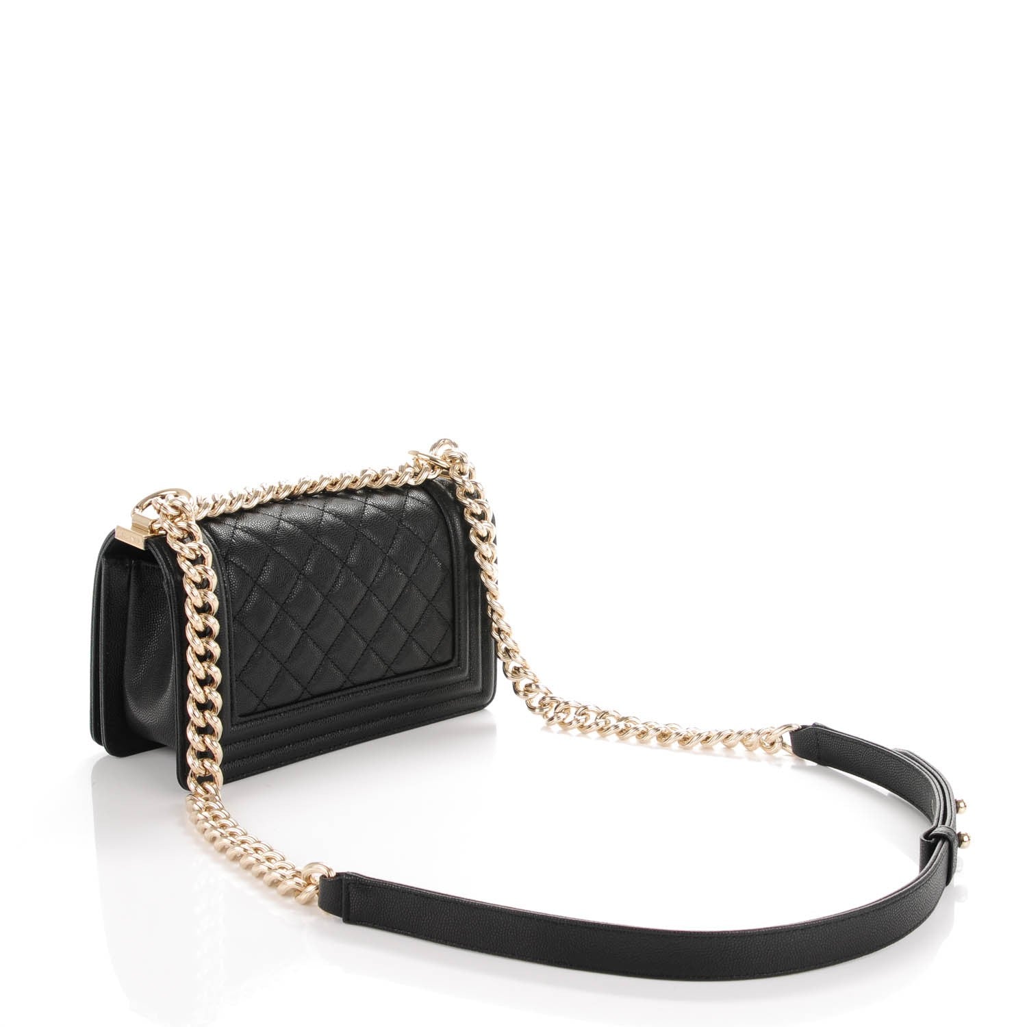 Chanel Caviar Quilted Small Boy Flap Black 3 of 8