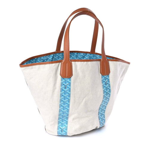Goyardine Reversible Belharra Light Blue