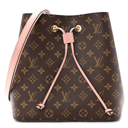 Louis Vuitton Monogram Neonoe MM Rose Poudre 1 of 11