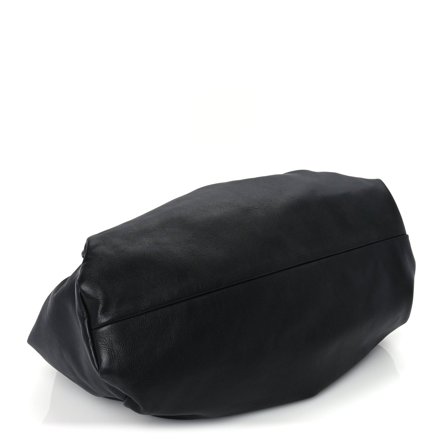 Smooth Butter Calfskin Small The Shoulder Pouch Black