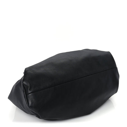 Bottega Veneta Smooth Butter Calfskin Small The Shoulder Pouch Black 3 of 8