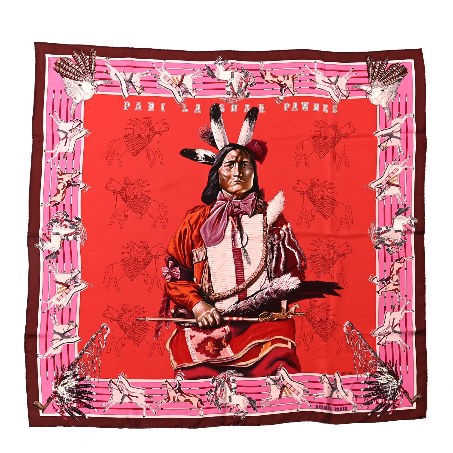 Silk Pani La Shar Pawnee Scarf 90