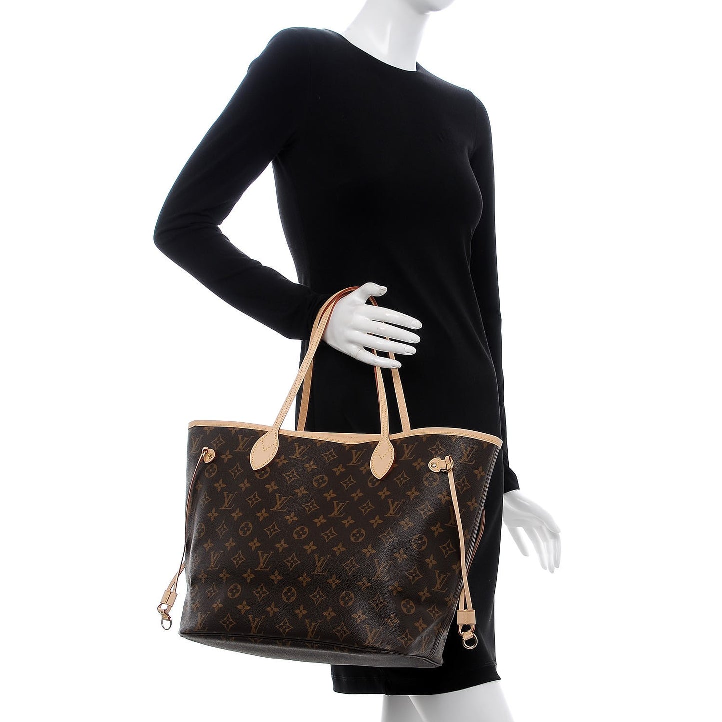 Monogram Neo Neverfull MM Pivoine