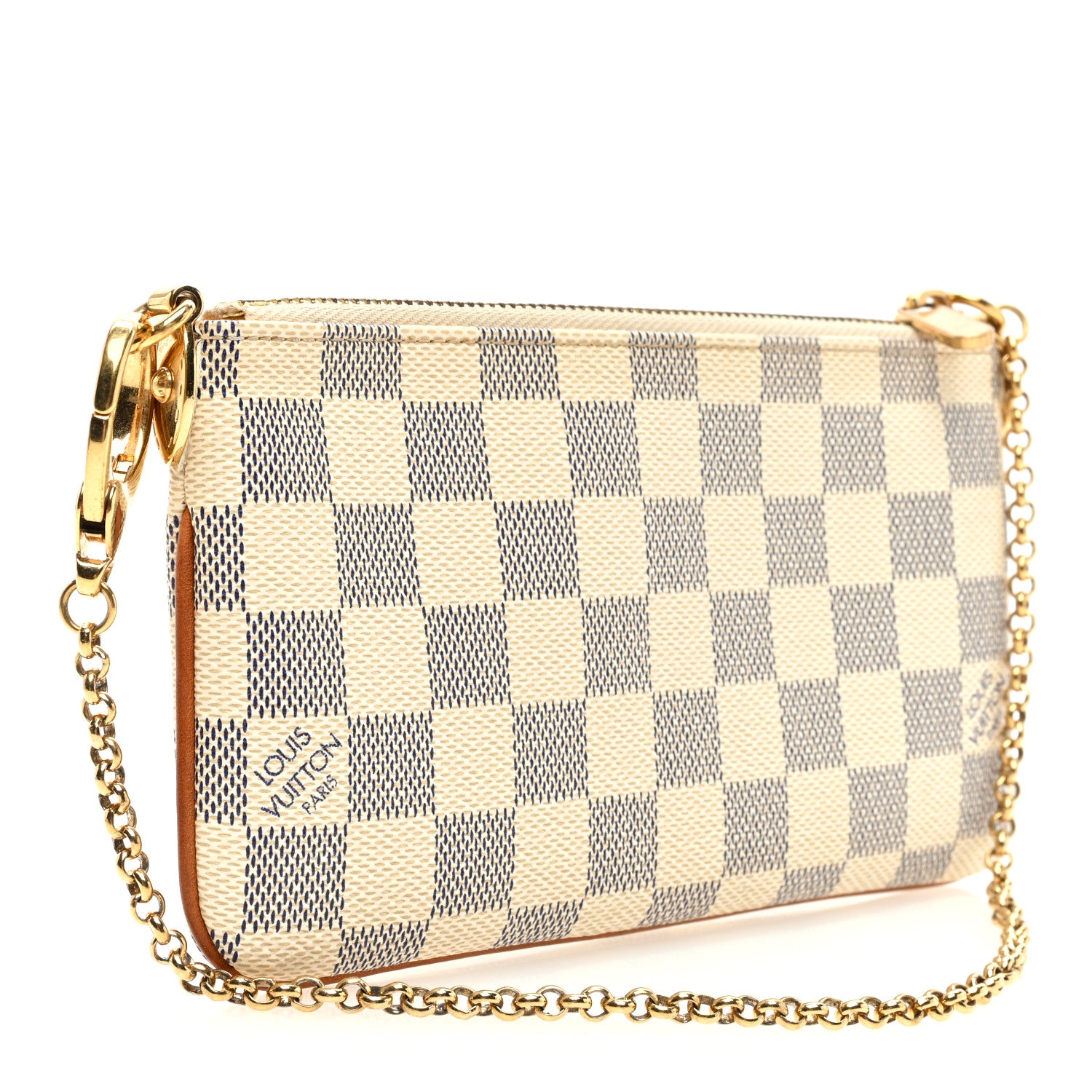 Louis Vuitton Damier Azur Pochette Milla MM 3 of 6