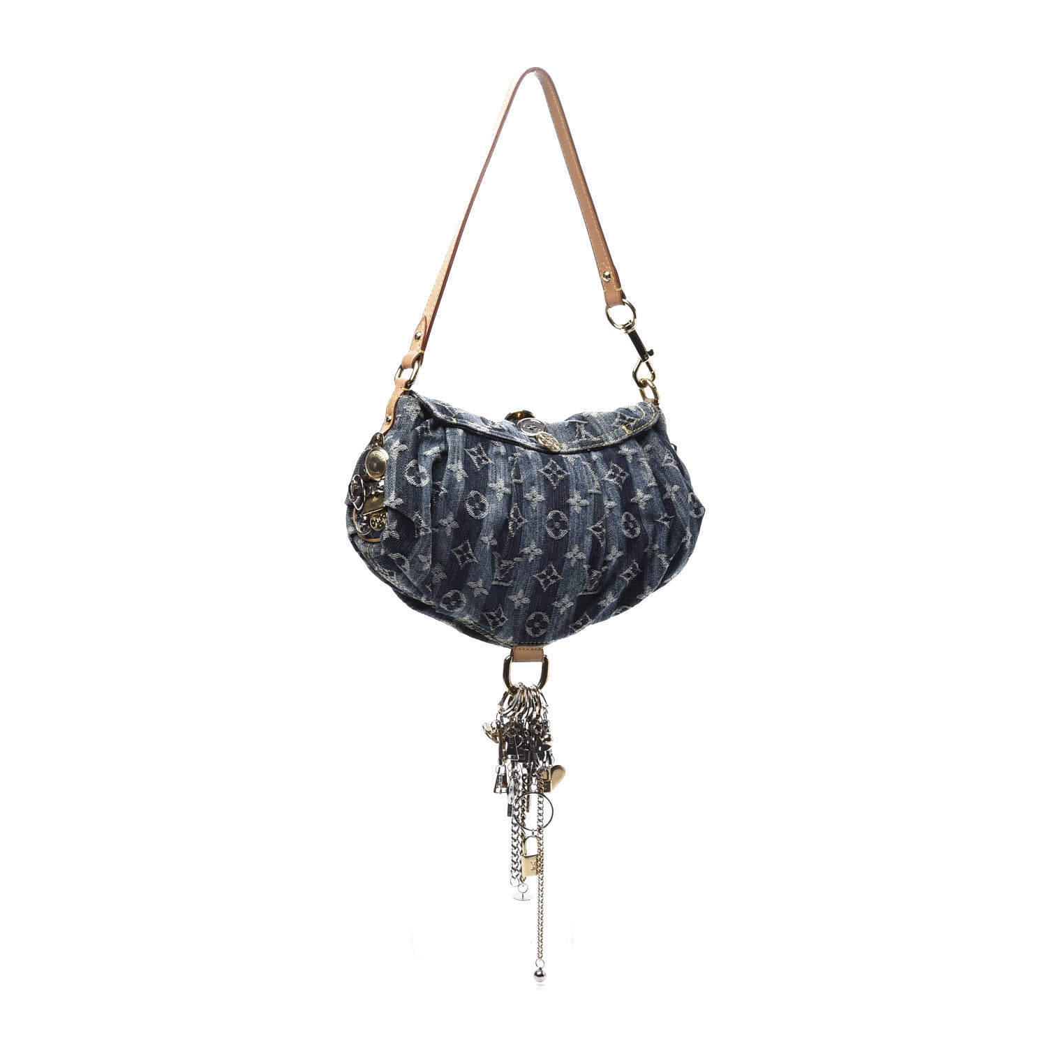 Louis Vuitton Denim Raye Judy Blame Mini Pleaty 2 of 9