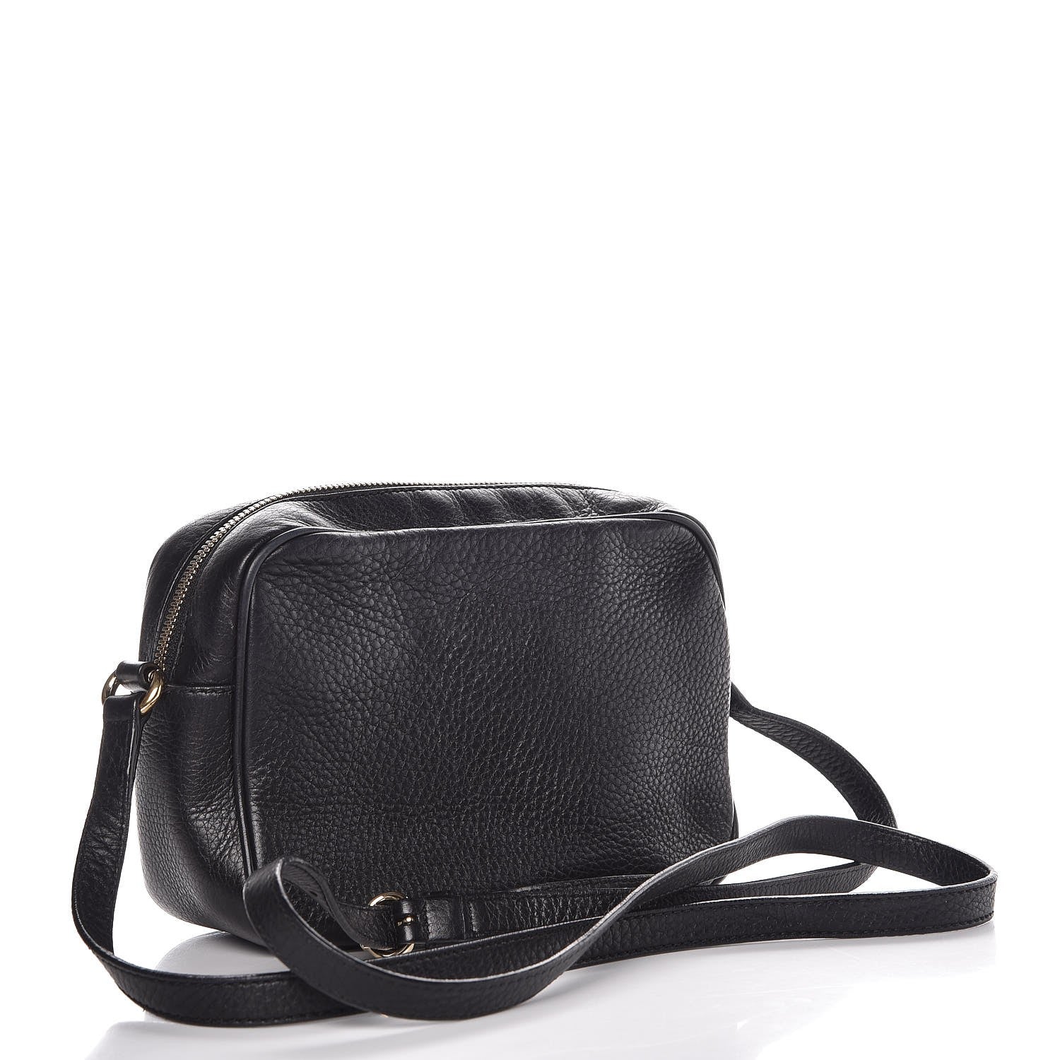 Gucci Pebbled Calfskin Small Soho Disco Bag Black 3 of 9