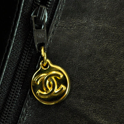 Chanel Patent Diamond Stitched Jumbo Flap Black 9 of 11