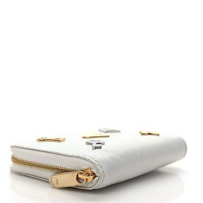 Louis Vuitton Epi Love Lock Zippy Coin Purse White 4 of 7