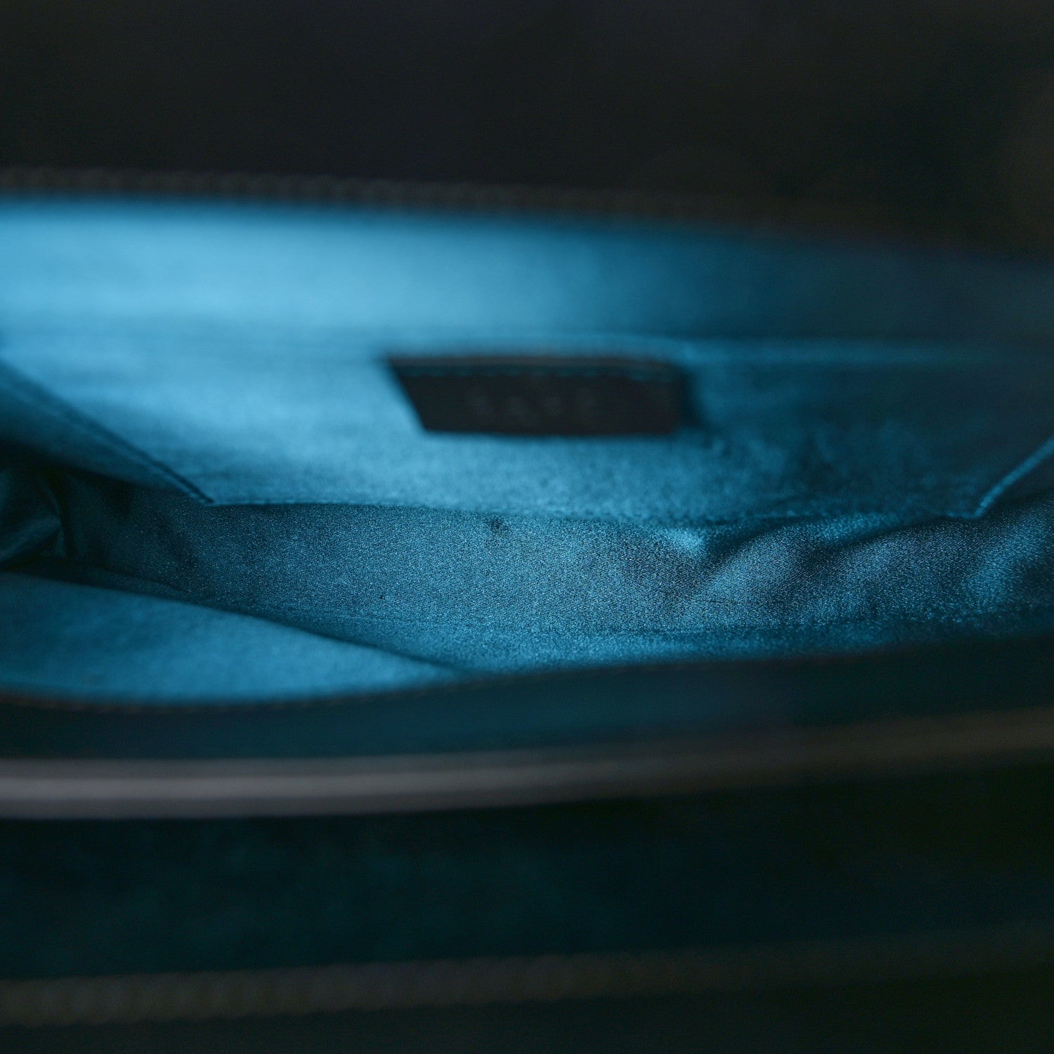 Gucci Suede Patent GG Web Small Ophidia Chain Shoulder Bag Black 5 of 10