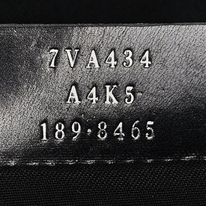 Fendi Vitello Century Bi-Color FF 1974 Embossed Belt Bag Maya Black 7 of 12