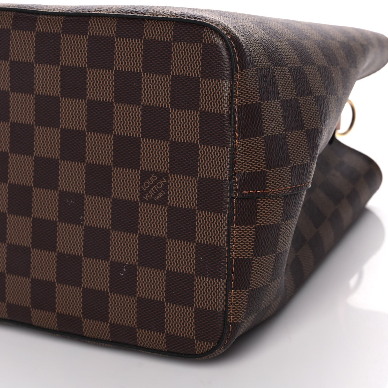 Louis Vuitton Damier Ebene Neonoe MM Venus Pink 7 of 9