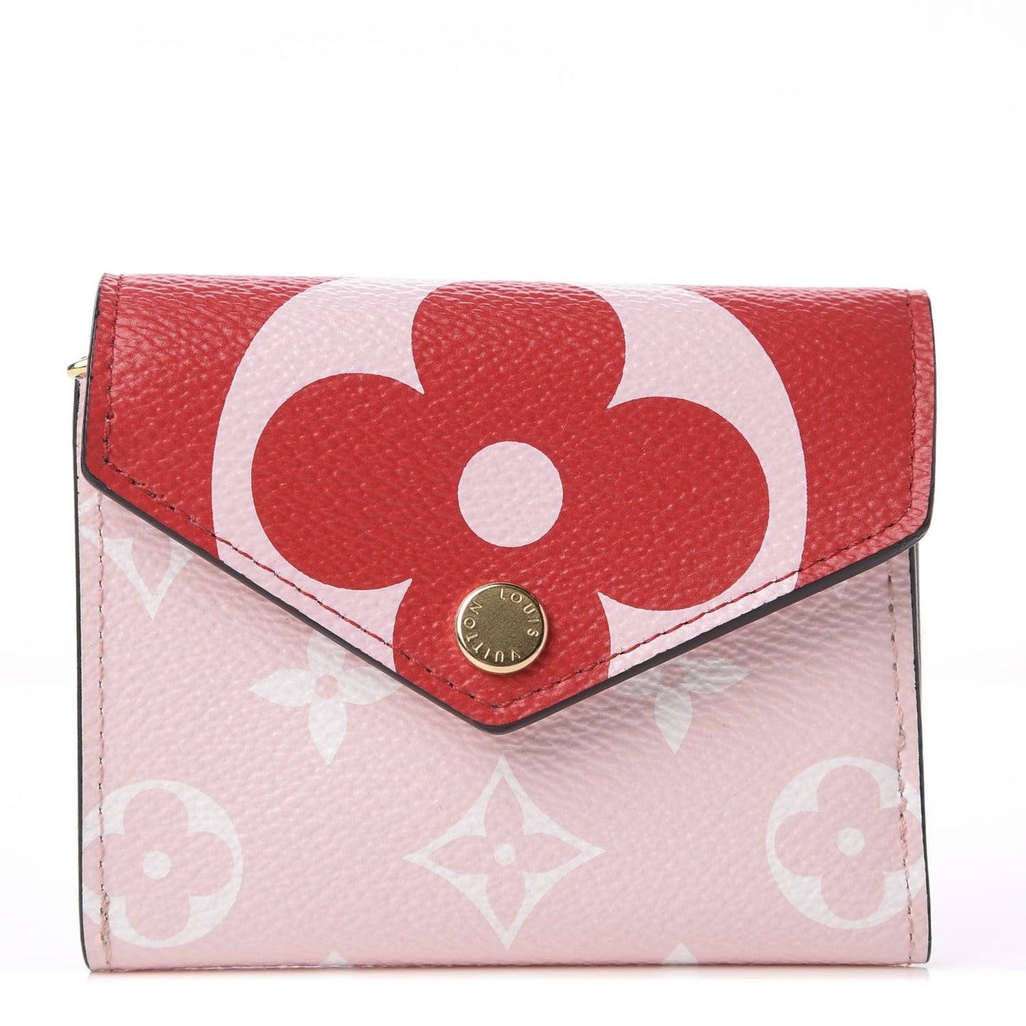 Monogram Giant Zoe Wallet Rouge Rose