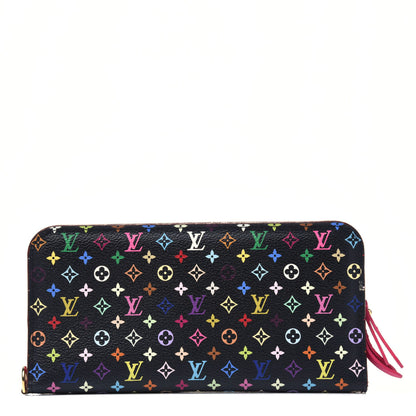 Louis Vuitton Monogram Multicolor Insolite Wallet Black Grenade 1 of 10