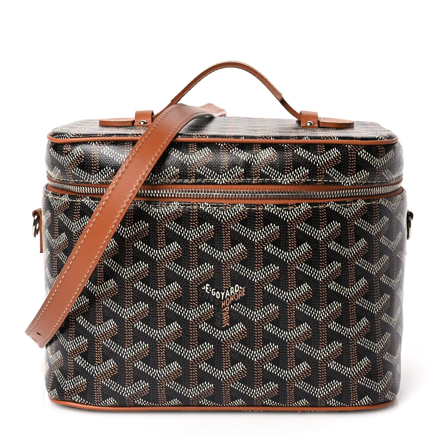 ine Muse Vanity Case Black Gold